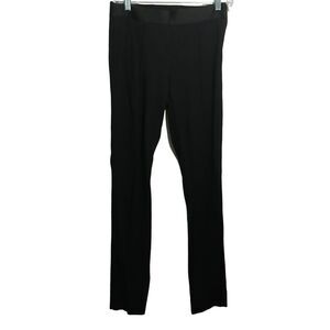 EVERLANE Women S Black The Stretch Ponte Skinny Stretch Pant Side Zipper
